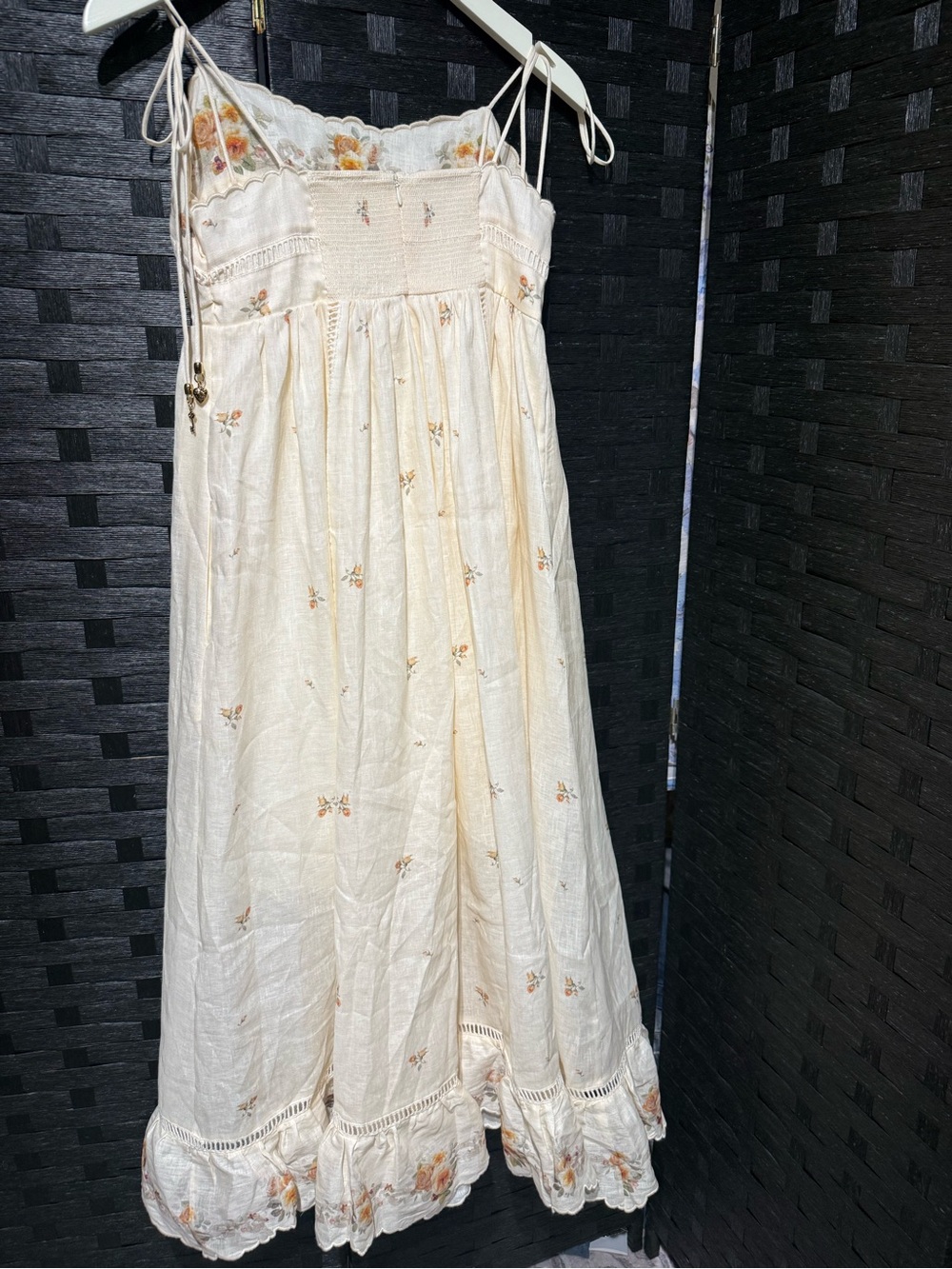 ZIMMERMANN

Linen Midi Dress with Floral Print - Picture 4 of 8